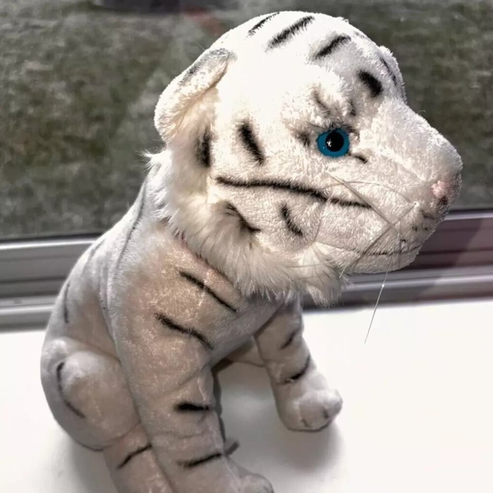 Ringling Bros White Tiger Plush Circus Collectible Stuffed Animal
